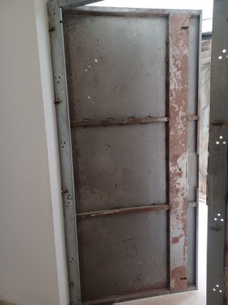Puerta antiokupa Sekdoor usada
