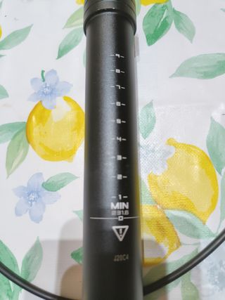 Tija telescópica RockRaider 120mm
