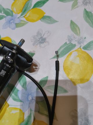 Tija telescópica RockRaider 120mm