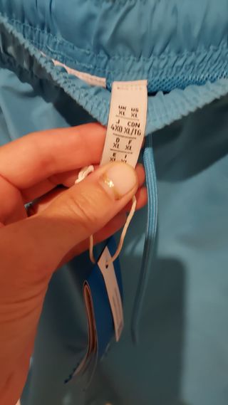 Bañador Adidas turquesa hombre