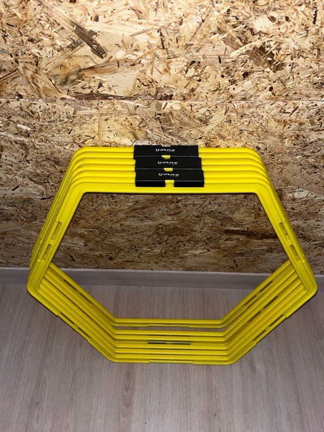 Escalera coordinación Hexagonales