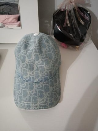 Cappellino Dior Denim Blu