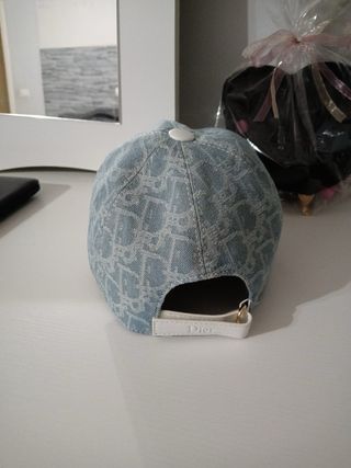 Cappellino Dior Denim Blu