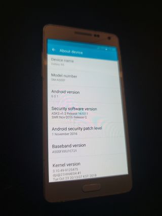 Samsung Galaxy A5 bianco - Smartphone