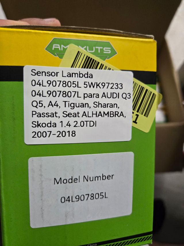 Sensor Lambda NOx Audi 5WK97233 04L907805L