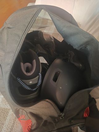 Patines en línea,33-37,con casco,rodilleras,bolsa.