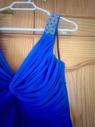 Vestido azul fiesta 