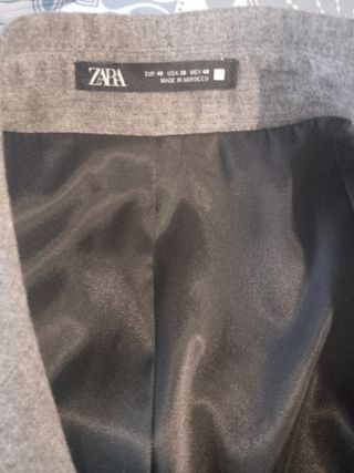 Americana baggy gris