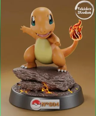 Figuras Pokémon Kanto Resina 3D