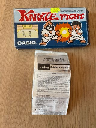 Casio CG-610 Karate Fight Game