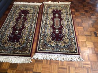 2 Tappeti Persiani - Perfetti 140x70