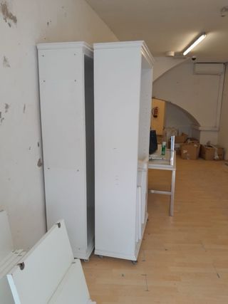 estanteria blanca