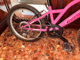 Bicicleta niña 20" rosa