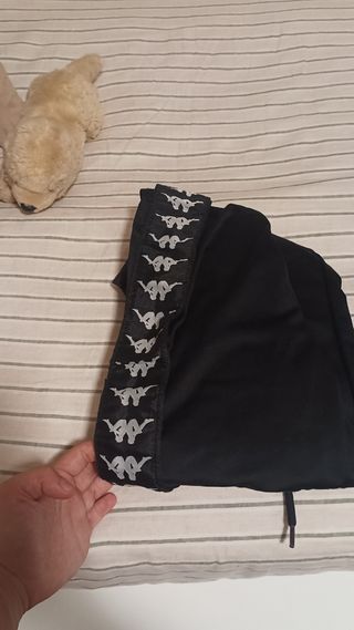 Pantalones Kappa negros xs