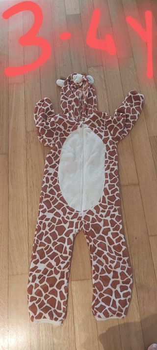 Tutina Giraffa Bimbi 3-4 Anni
