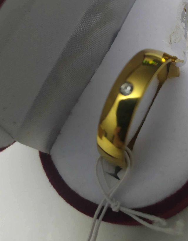 COPPIA FEDI PLACCATE ORO 18 kt