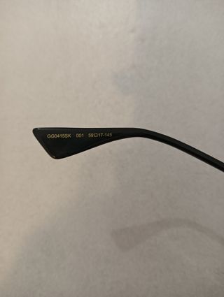 Occhiali Gucci oro-grigi