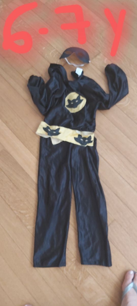 Costume Carnevale Batman 6 anni