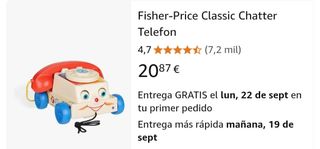 Teléfono Juguete Fisher Price