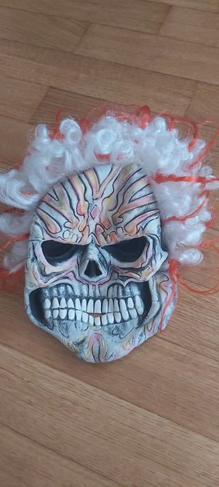 Maschere Carnevale: 3 Maschere e cappello giullare