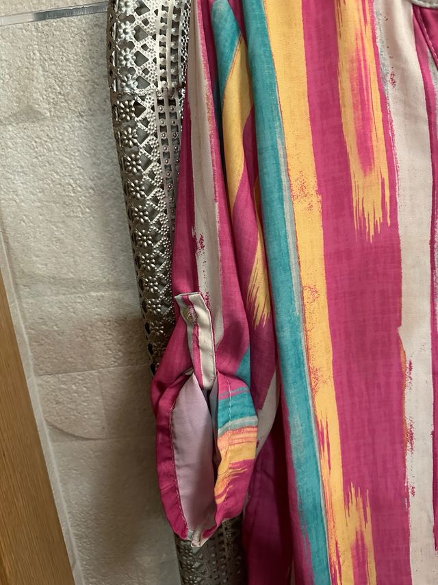 Blusa Blosa multicolor rayas