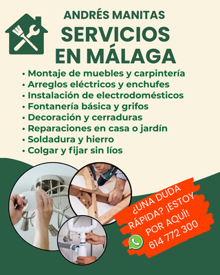Manitas en Málaga – montaje, reparaciones, instala