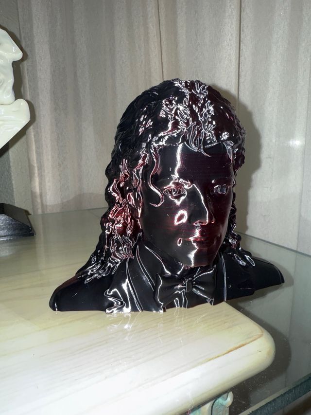 Busto Michael Jackson Impresion 3D