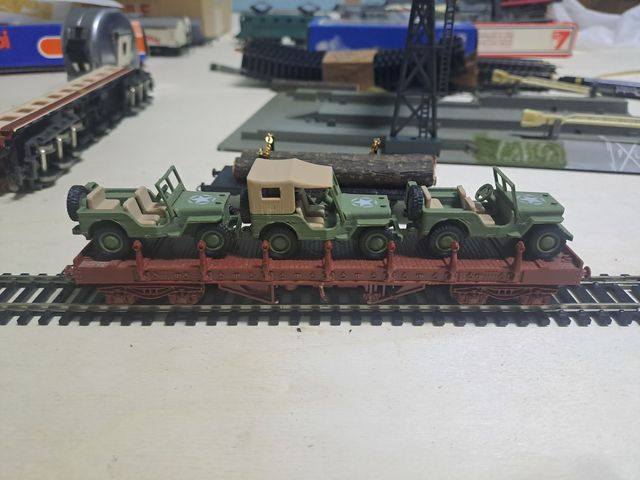 3 Jeep Militari in scala