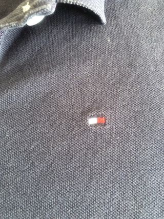 Polo Tommy Hilfiger mujer - azul marino, talla xs