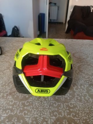 Casco bici ABUS, amarillo