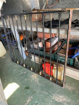 Rejas ventana aluminio blanco