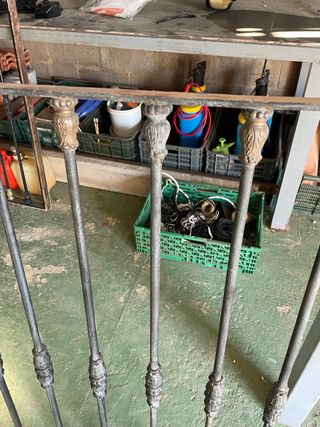 Rejas ventana aluminio blanco