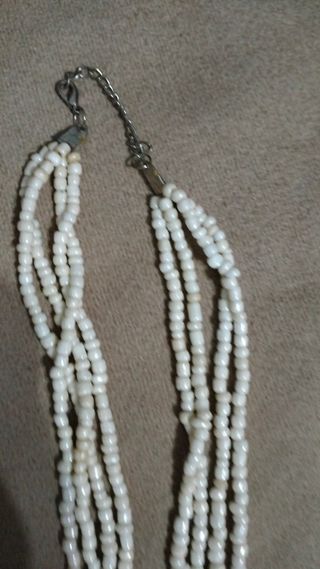 Collar blanco 47cm