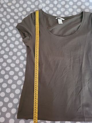 Maglietta H&M verde oliva tg S