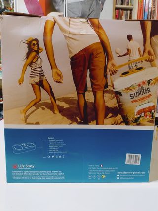 Nevera playa piscina con altavoz Bluetooth