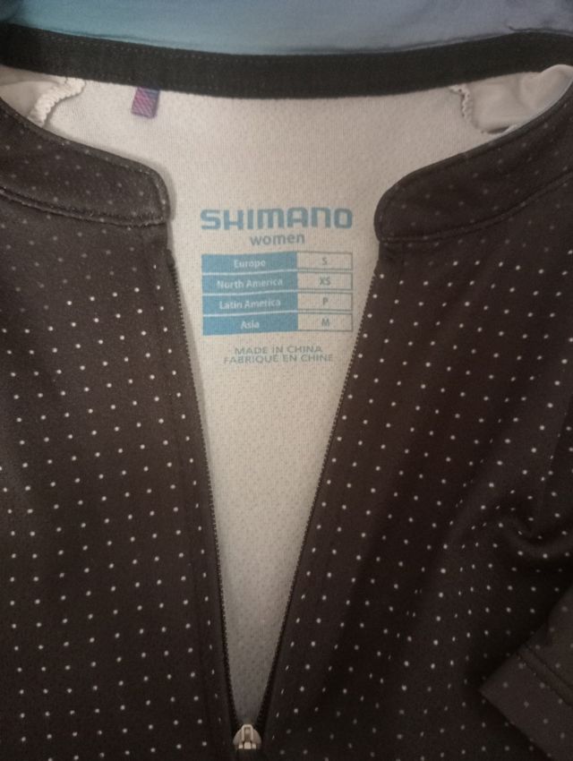 Maillot ciclismo Shimano mujer talla S