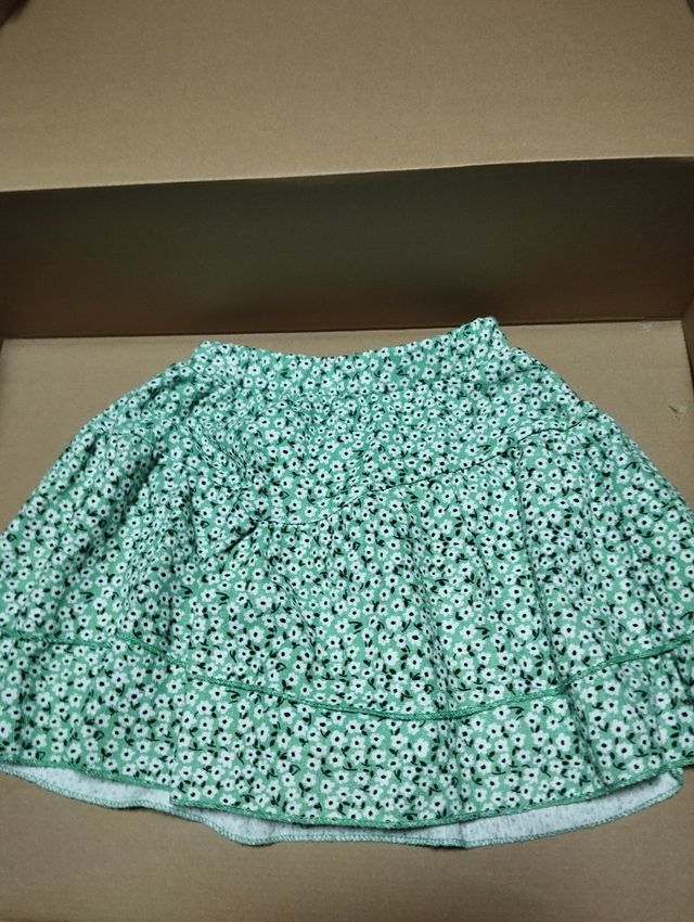 Falda pantalón estampada niña talla 8