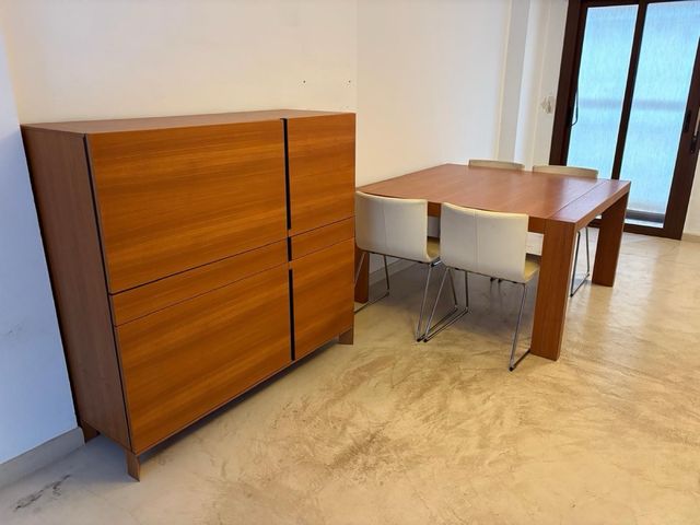 Mueble salón madera - 4 cajones