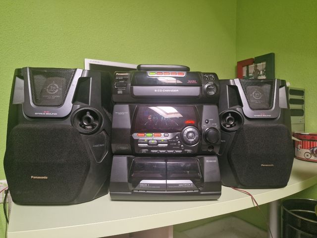 Minicadena Panasonic 5CD