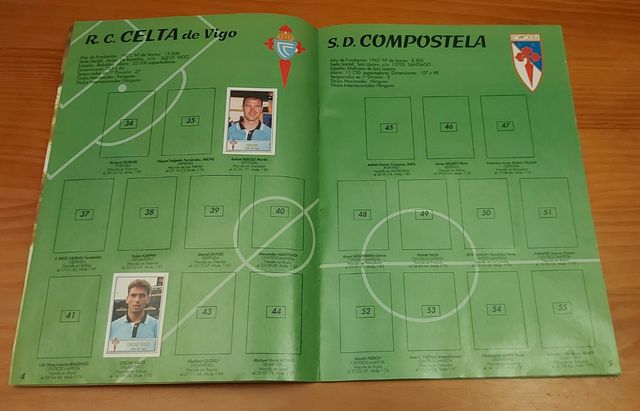 Álbum Bollycao Liga 97-98