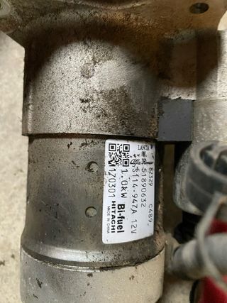 Motor de arranque Fiat 500