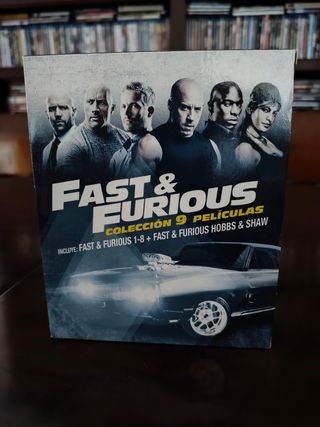 Fast & Furious Colección 9 Películas Blu-ray