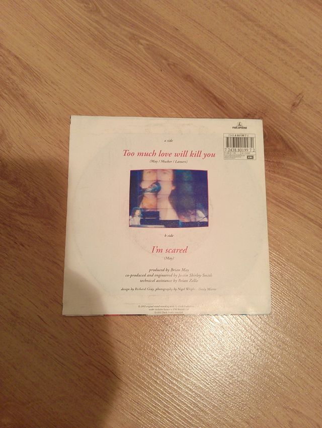 Vinilo Brian May - Too Much Love Will Kill You