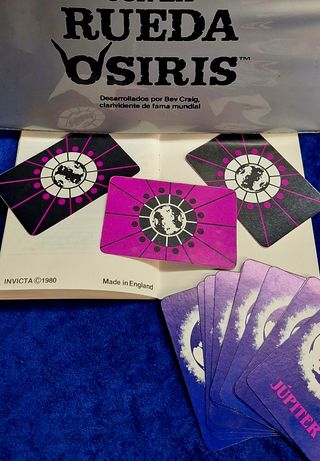 Tablero Astrología Rueda de Osiris Años 80