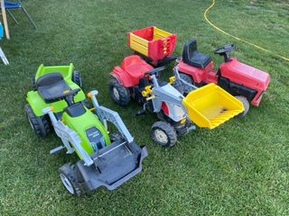 Tractores infantiles de juguete