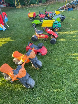 Tractores infantiles de juguete