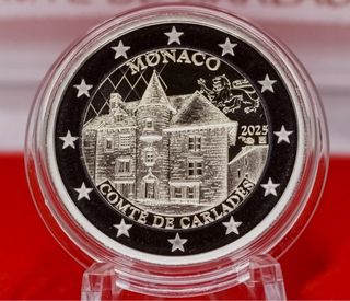 Moneda 2€ Mónaco 2025