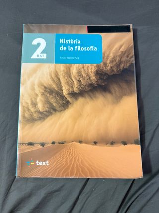 Història de la filosofia 2 batx text