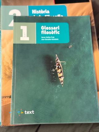 Història de la filosofia 2 batx text