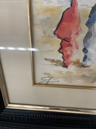 2 Quadri ad acquerello - Arte orientale